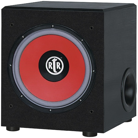 Bic RtR Eviction Series 12-In. Indoor Front-Firing Powered Subwoofer, 475 Watts RTR-EV1200